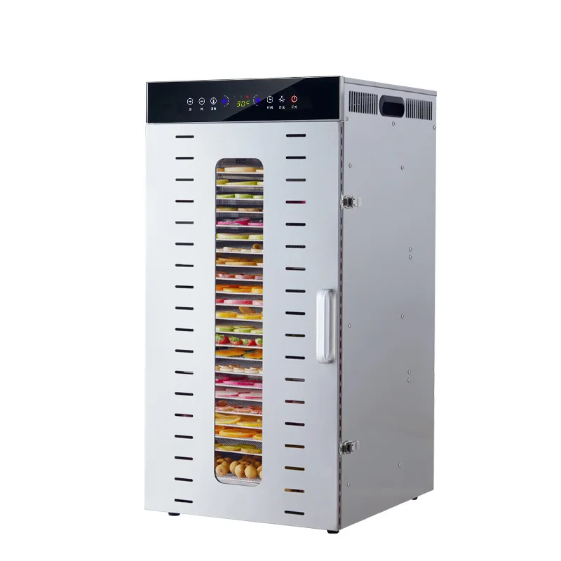Commercial Single Zone 24 Trays Beef Jerky Fish Drying Machine Vegetable Dehydrator Food Dehydrator Machine