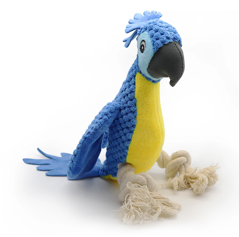 High quality  hot selling Pineapple Fleece parrot soft toys dog hot dog foongus plush Vocalized Available in stock