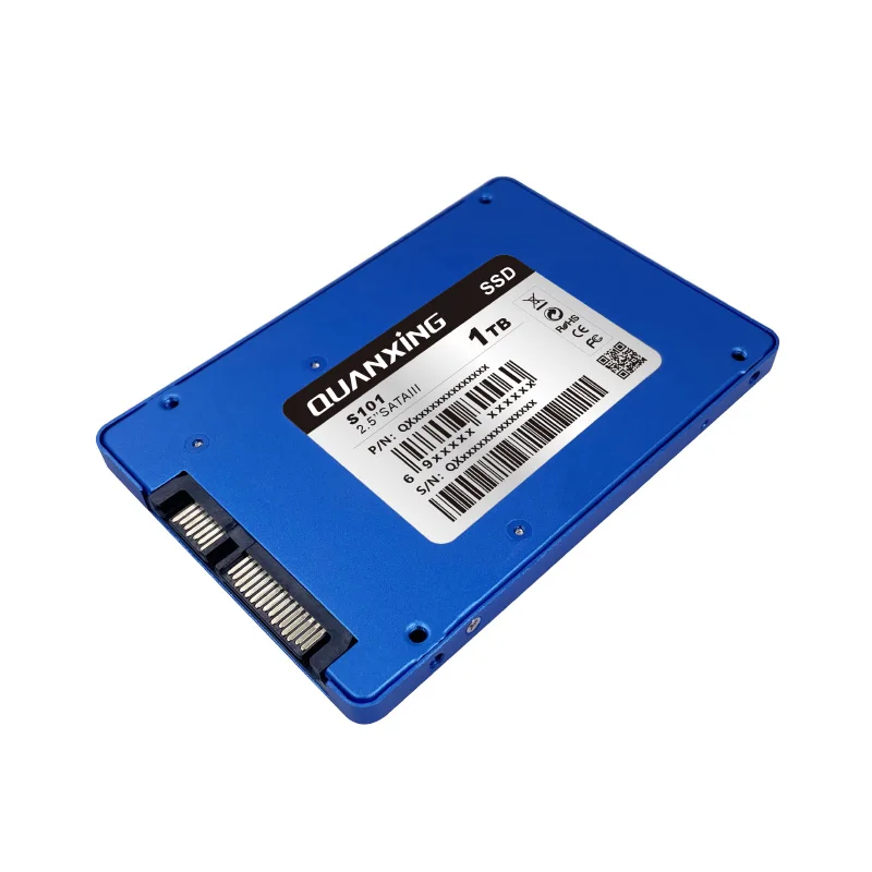 Твердотельный накопитель QUANXING, 2,5 дюйма, SATA3 SSD, ТБ, 1 ТБ, 2,5 дюйма, SATA III, металлический, синий