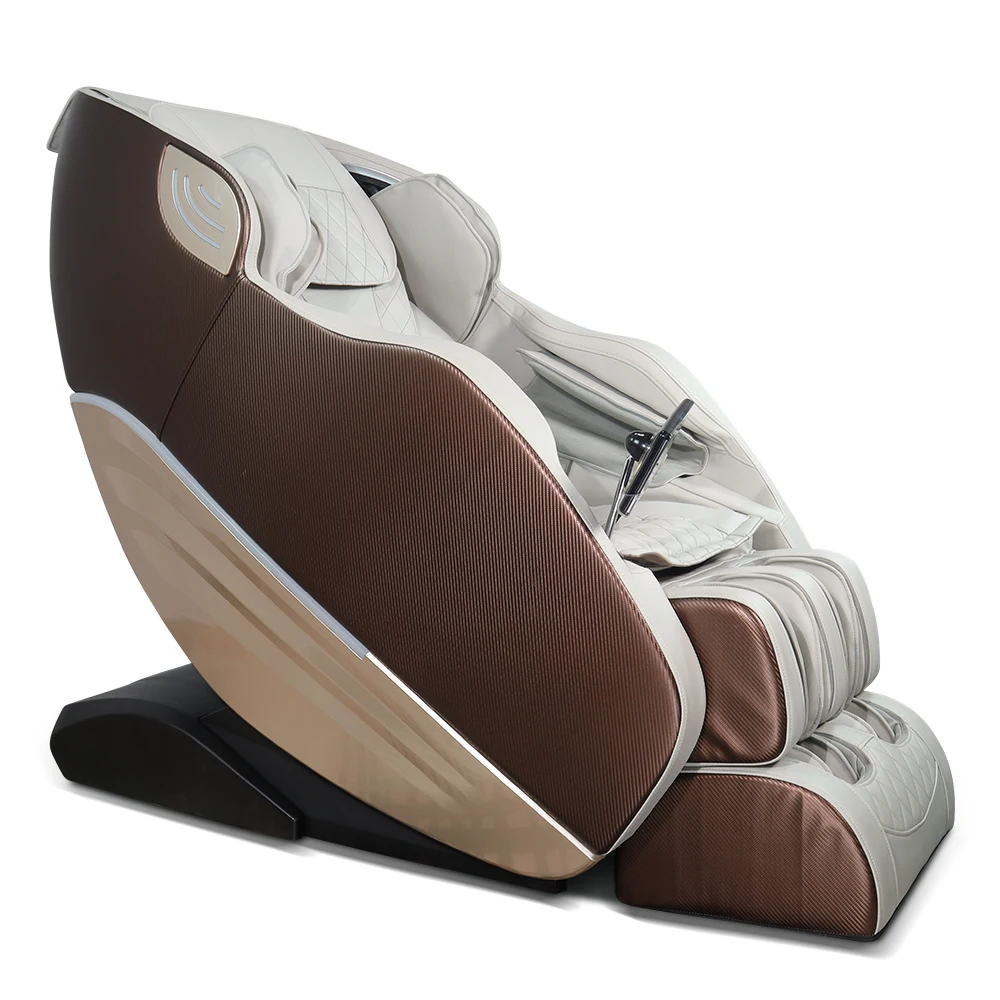 Professional Massage Best Grey Zero Gravity Human Touch Stretch 4D Track Latest Electronic Massage Chair Body Massager