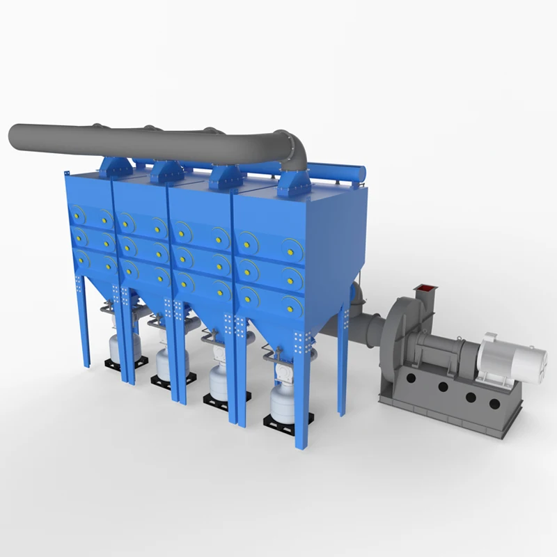 Промышленный Наклонный пылесборник с картриджем с дрелью и фильтром с двойным сроком службы