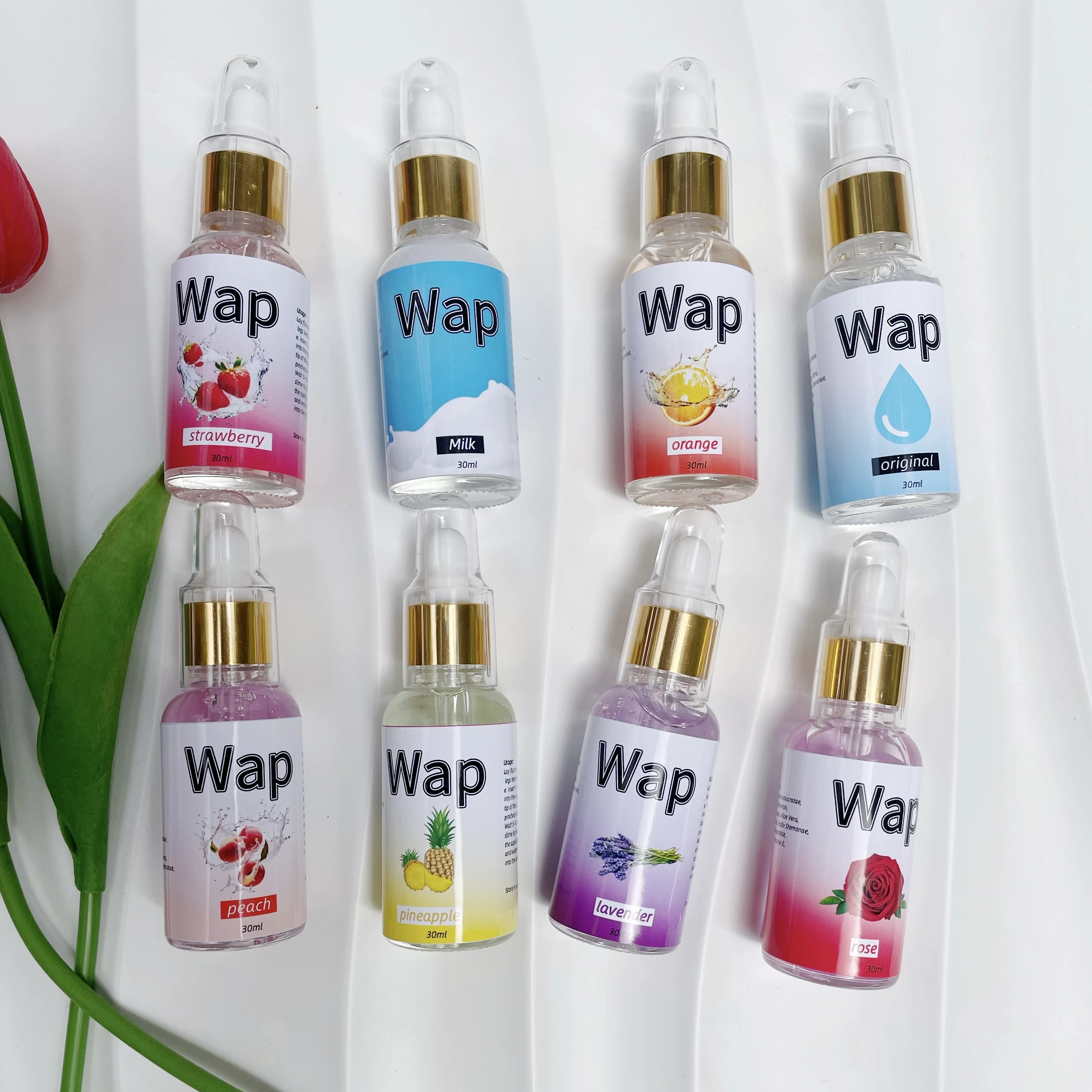 Hot selling Fruity Private Parts personal tube lubricant gel enhancing liquid lubrication yoni wap