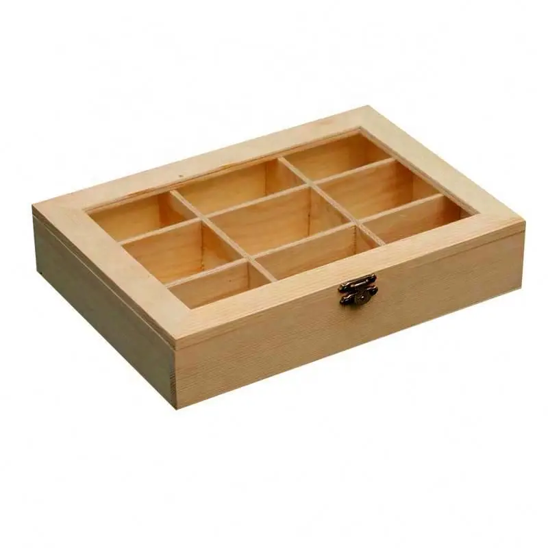 Handmade Bamboo wooden Stash Box with Metal lock - Gift Box Packaging Premium Quality wood stash box jewel case