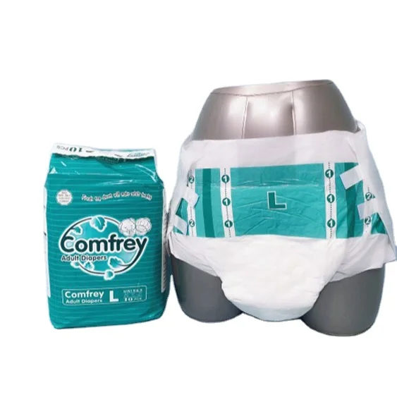 
Cheap High Quality Economy Leakage Proof Adult Diaper Elder Adult Pants Diaper Factory 