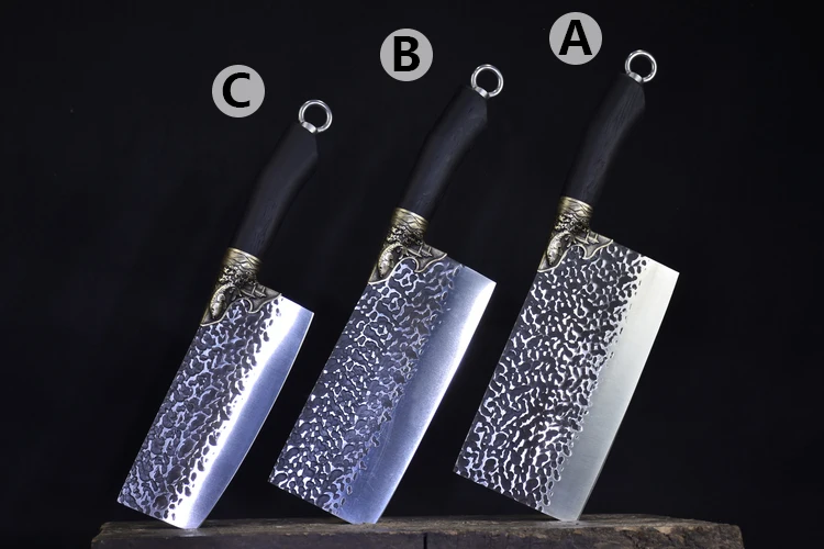 Yangjiang hot push Damascus knife forging knife vg10 stainless steel 5-piece kitchen knife set