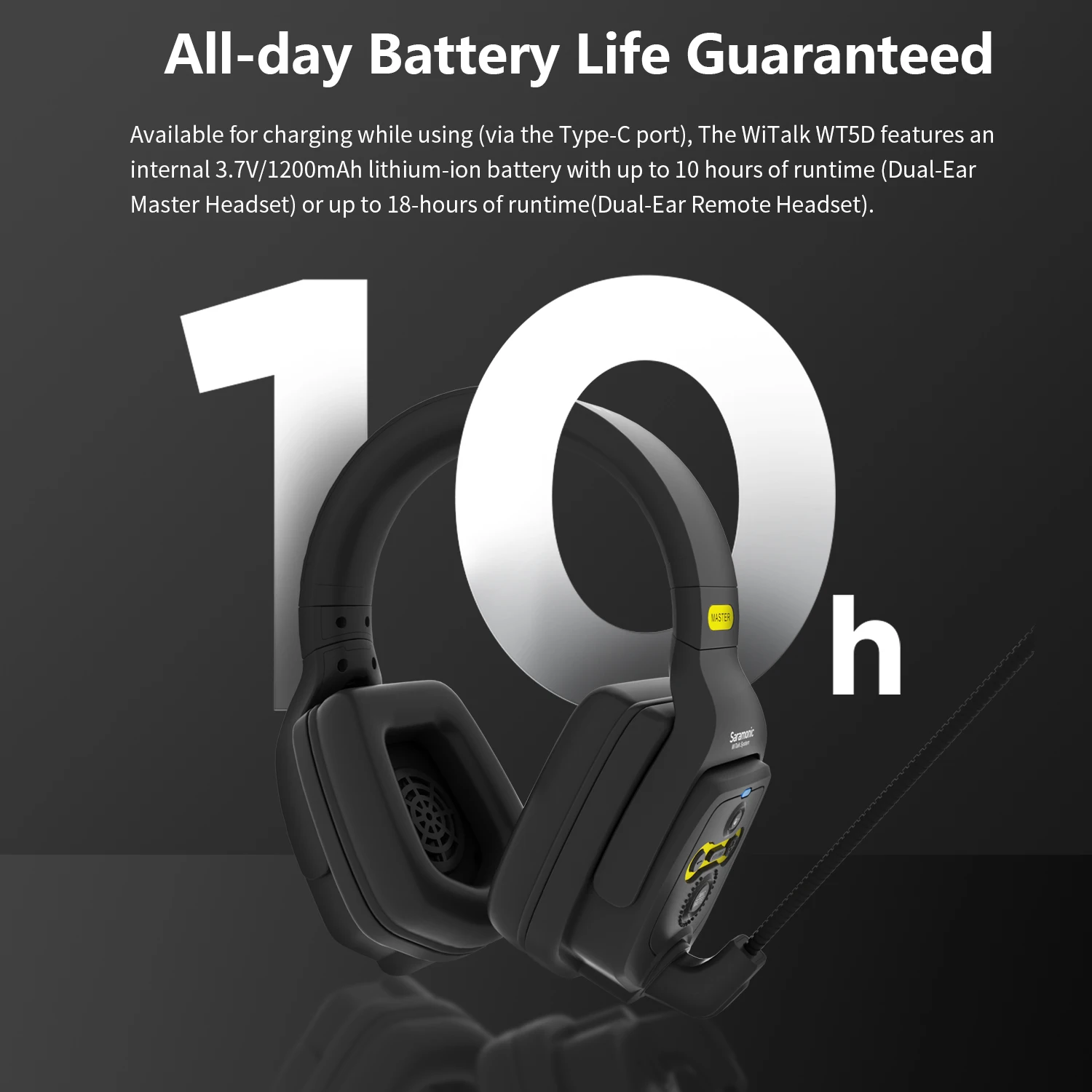 Saramonic WiTalk WT5D 5 человек 400 м профессиональная команда кино телевидение сценическое производство полный дуплекс 1 9 ГГц Беспроводная гарнитура