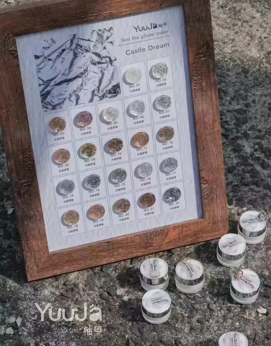 YUUJA  Nail Gel Polish Set 22 Colors Supply Wholesale Gel Varnish Non Toxic Nail Art Salon