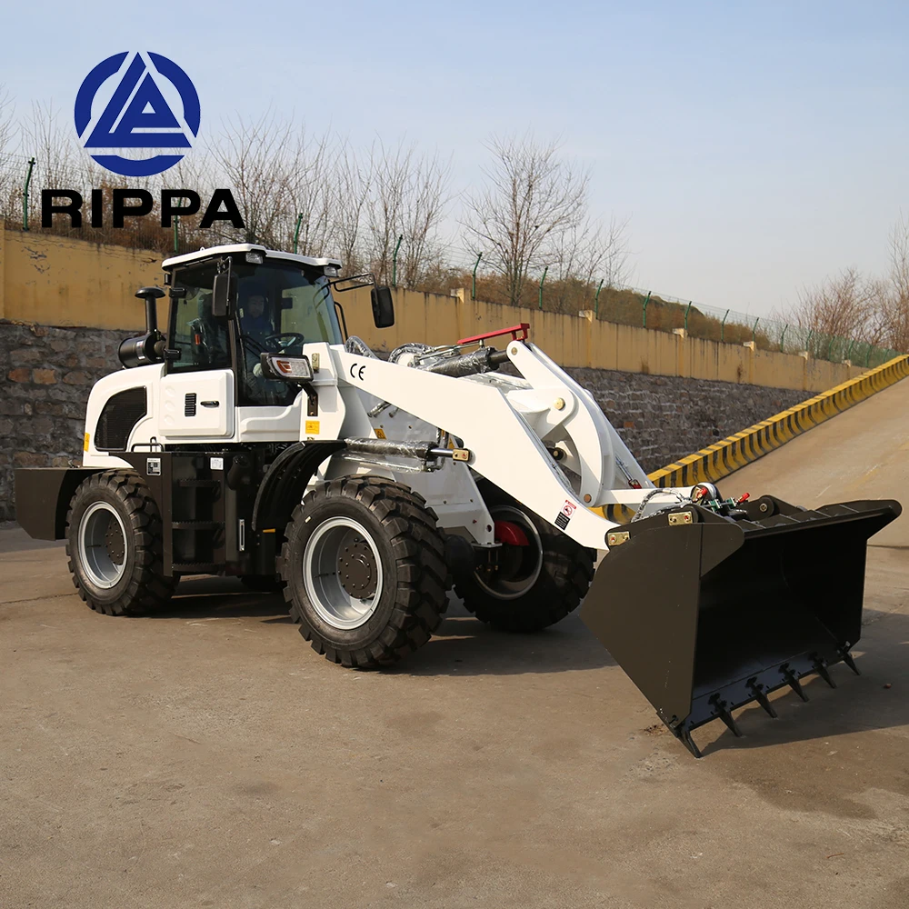 Rippa Loader Manufacturer Cheapest Price Quick Trade Diesel Mini Loader 6 T 7 Ton Wheel Small Loader