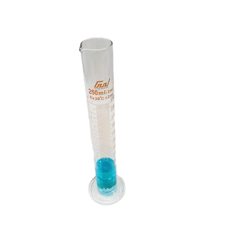 
Pyrex glass cylinder measuring tool food microbiology for laboratory use 
