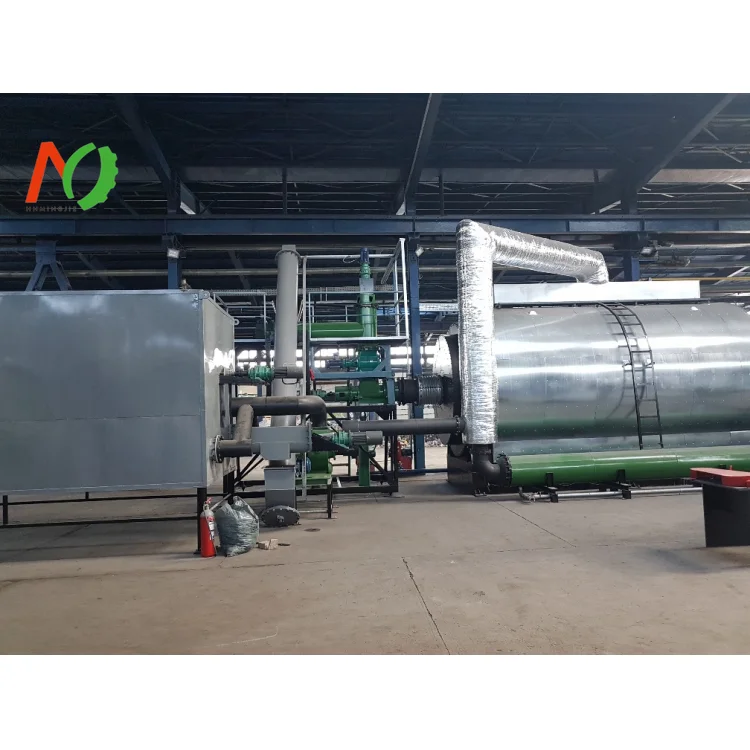 Continuous Rubber Pyrolysis Waste Tyre Pyrolysis Plant Foem Mingjie