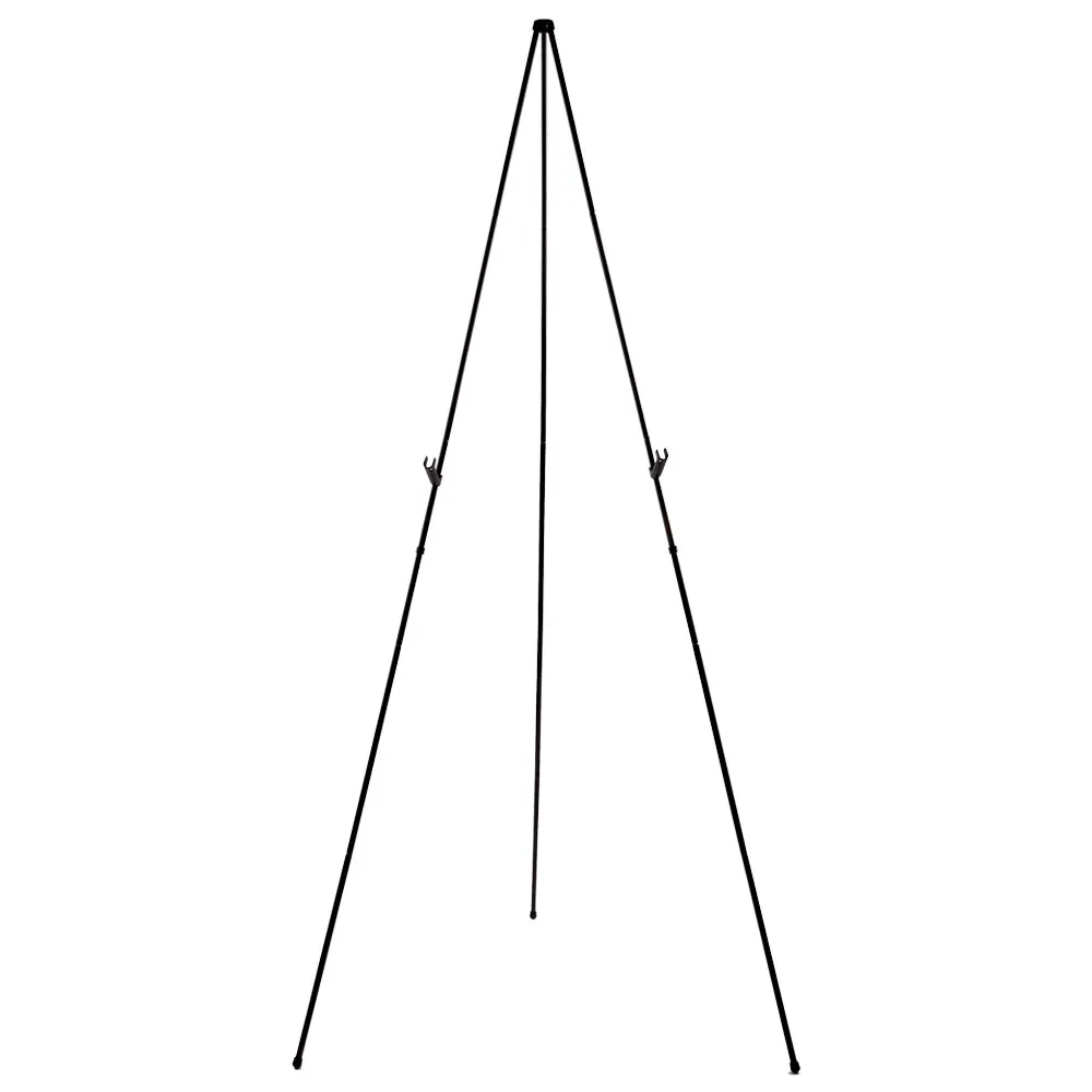 Artmate tripod easy-folding metal steel art easel,tripod easel stand 1 pack