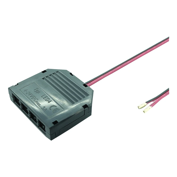 Public plug Dupont L813 mini plug L815 socket DC 12-24V 7A power connector for motion sensor LED cabinet light strip