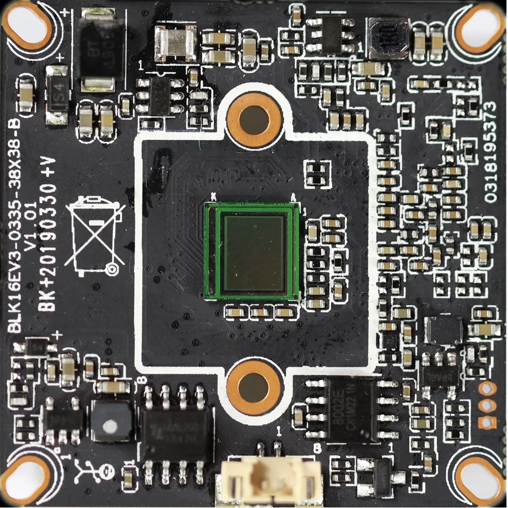 
1080P HD 5.0M black light H.265 IP module support AI 