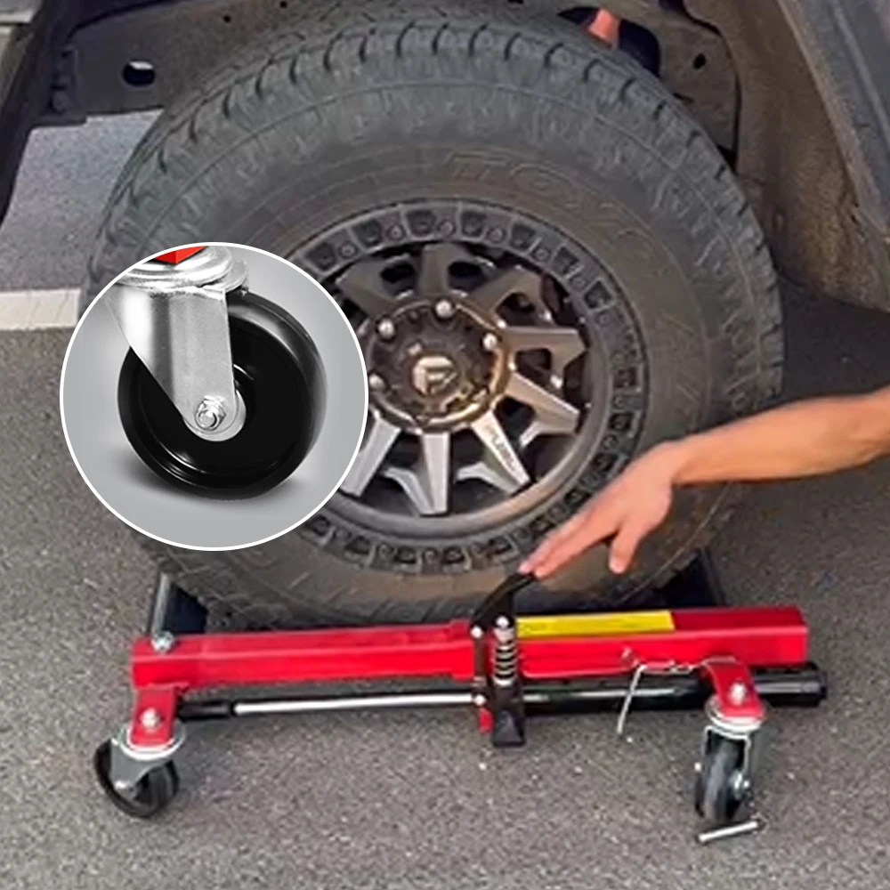 Portable Manual Hydraulic Moving Lift Dolly hydraulic wheel dolly