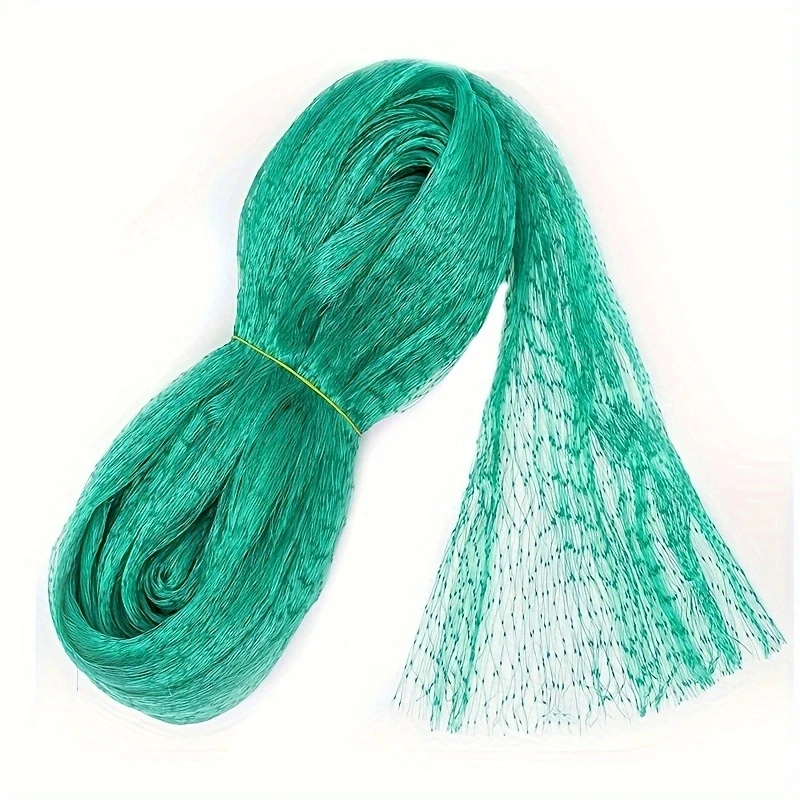 Green Color PE Extruded Bird Net For Fruit Trees Flowers