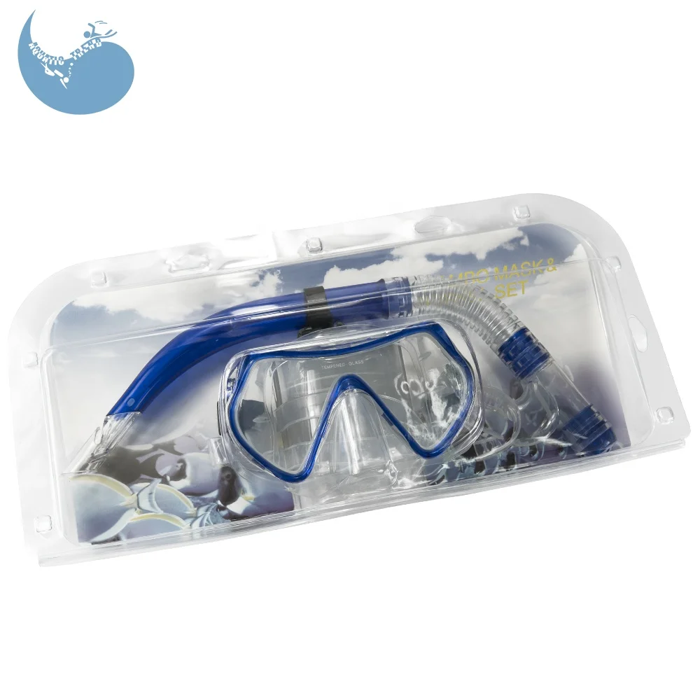 New Arrival Professional high quality snorkeling scuba diving kit snorkel mask set