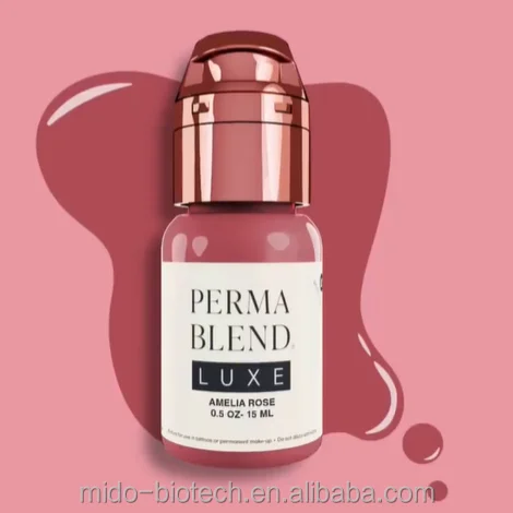 Organic Liquid Lip Eyebrow Microblading Tattoo Ink Micro Pigment For Permanent Makeup