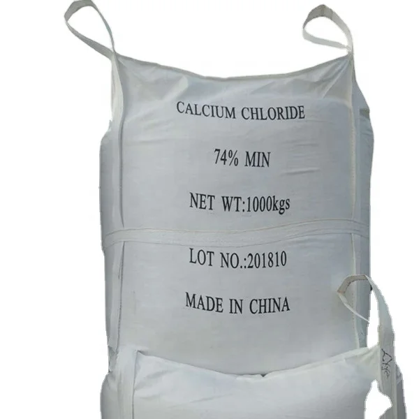 
free flow 74% 77% Dihydrate calcium chloride flakes 