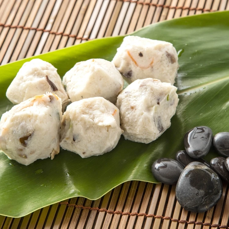 
High quality frozen food seafood large shiitake sailfish ball meatball for hotpot 