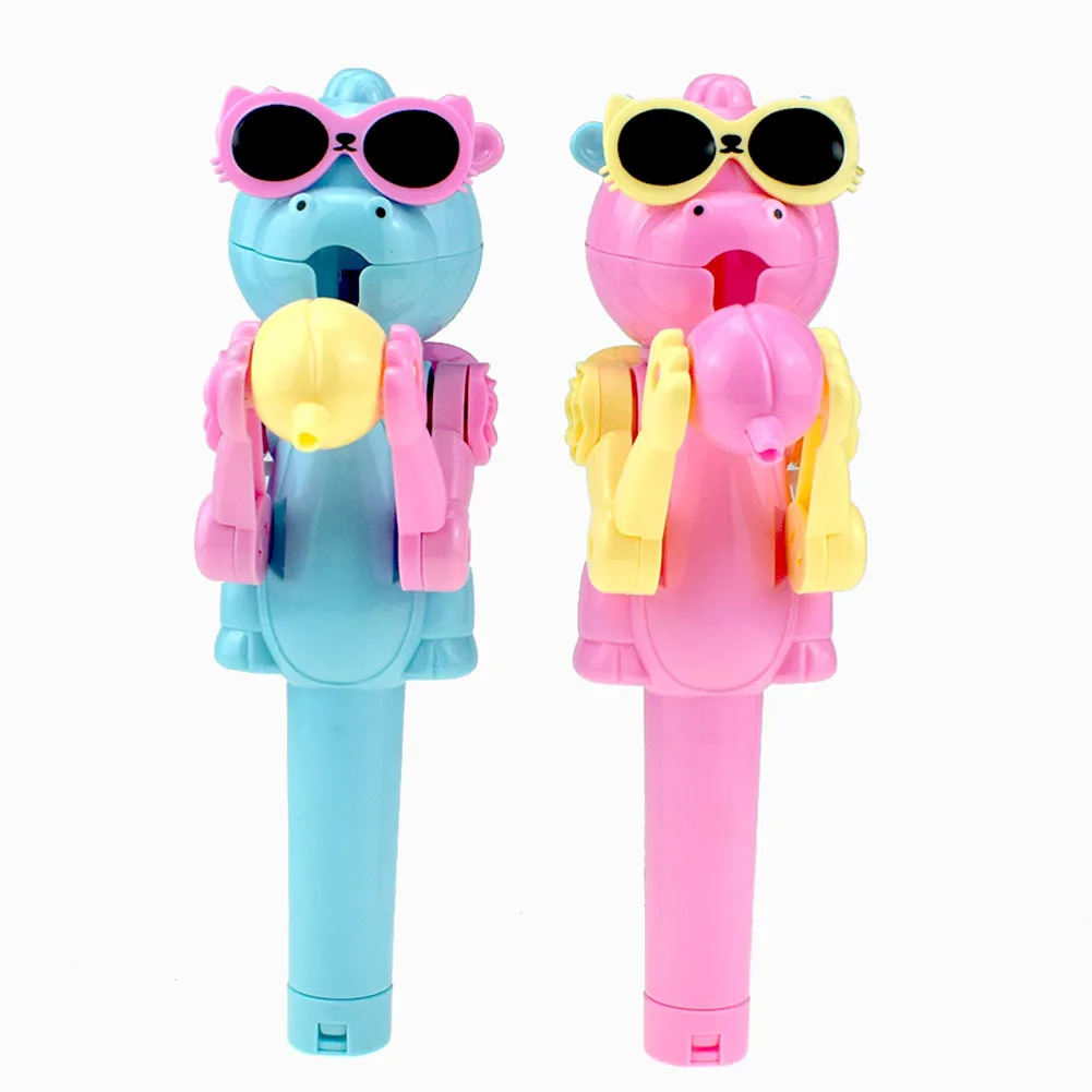 S152 Dinosaur Lollipop Robot Creative Trick Candy Eating Robot  Sweets Candy Dinosaur  Lollipop