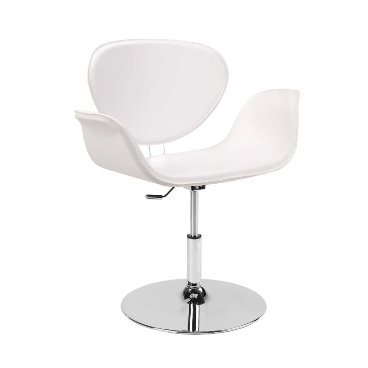 Modern Luxury Living Room Dining Arm Chair Saddle Leather Dining Chair Swivel Nordic Velvet Lounge Armchair