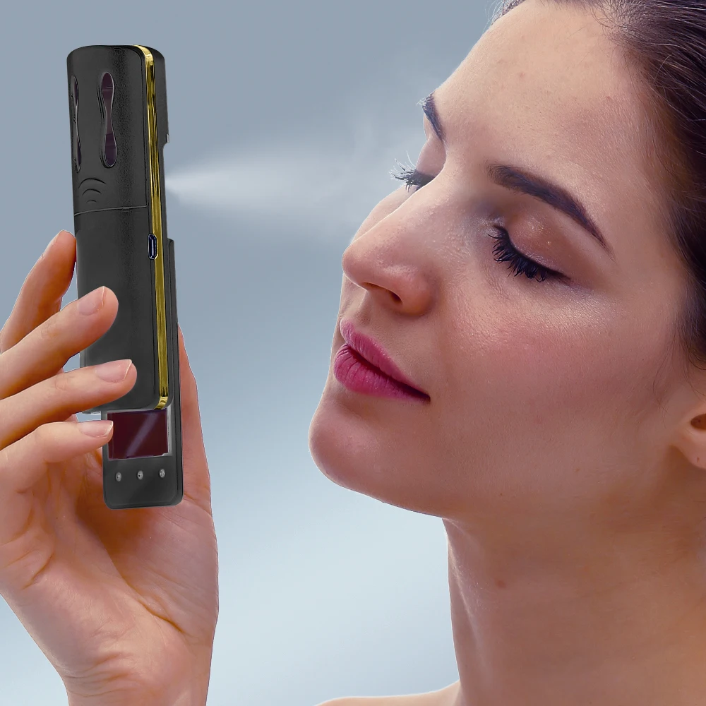 Portable tanning spray Electric Mini nano Facial Mister Sprayer Device Sunless Self Tanning Mitt Mist Nano Spray Tan Machine