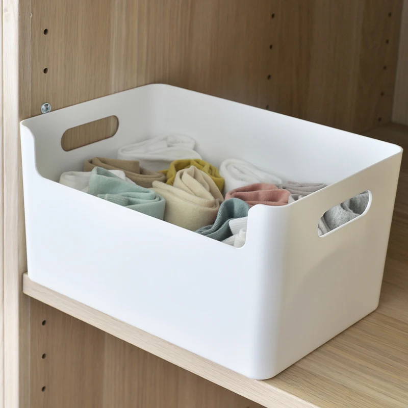 uncovered U-shaped storage basket  ABS Material Storage Cabinet