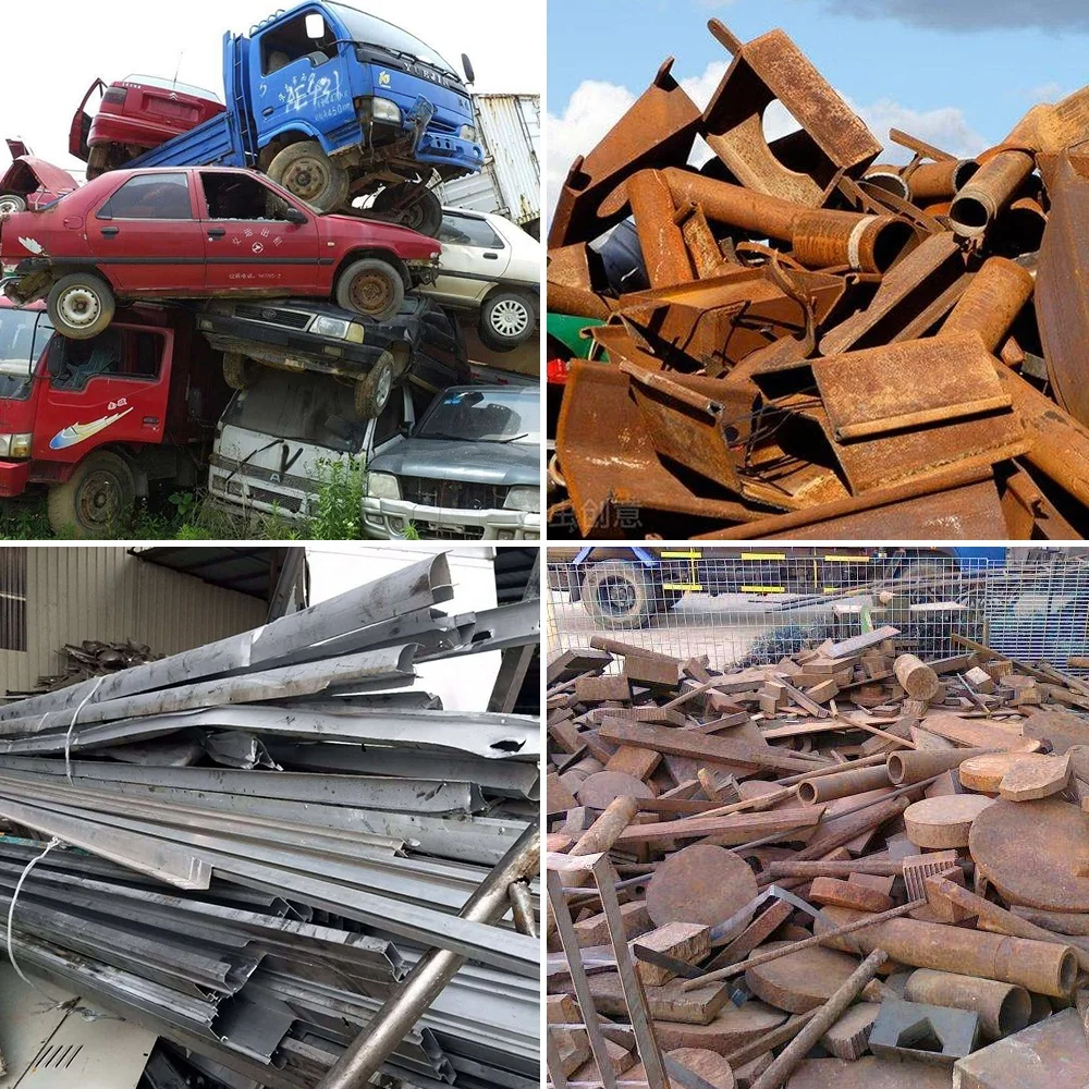 High Quality Bicycle Recycle Engine Block Crusher Iron Sheet Car Engine Crusher Machine Scrap Metal Shredder Machine