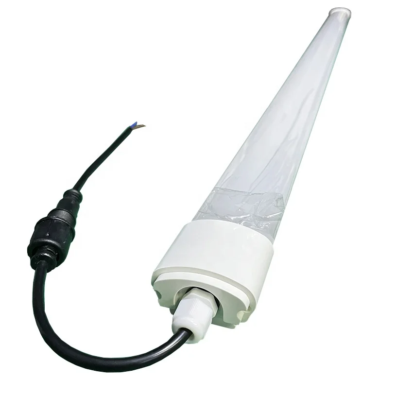 Ip65 600 мм 2 фута 4 120 см 18 Вт 20 40 Погодостойкая Тройная Светодиодная лампа с плоским