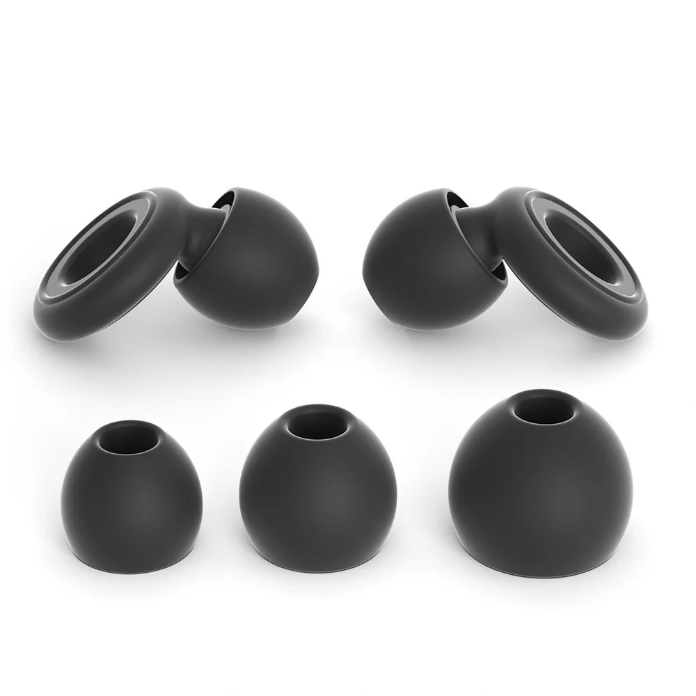 Silicone earplugs replacement earplugs spare padded earplugs earphone accessories