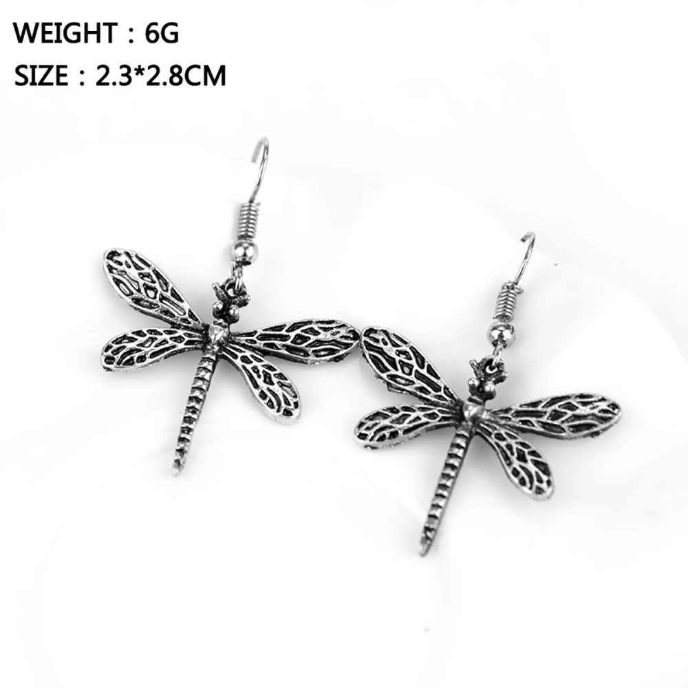 Fashion Movie Jewelry Outlander Earring Dragonfly Pendant Earring For Women Girl Wedding for Women Party Gift