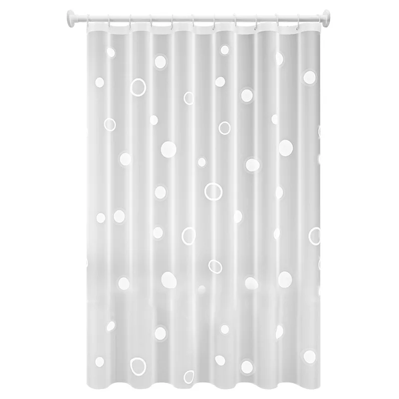 Hot Sale Heavy Duty Waterproof Bath Curtains PEVA Translucent Bathroom Shower Curtain