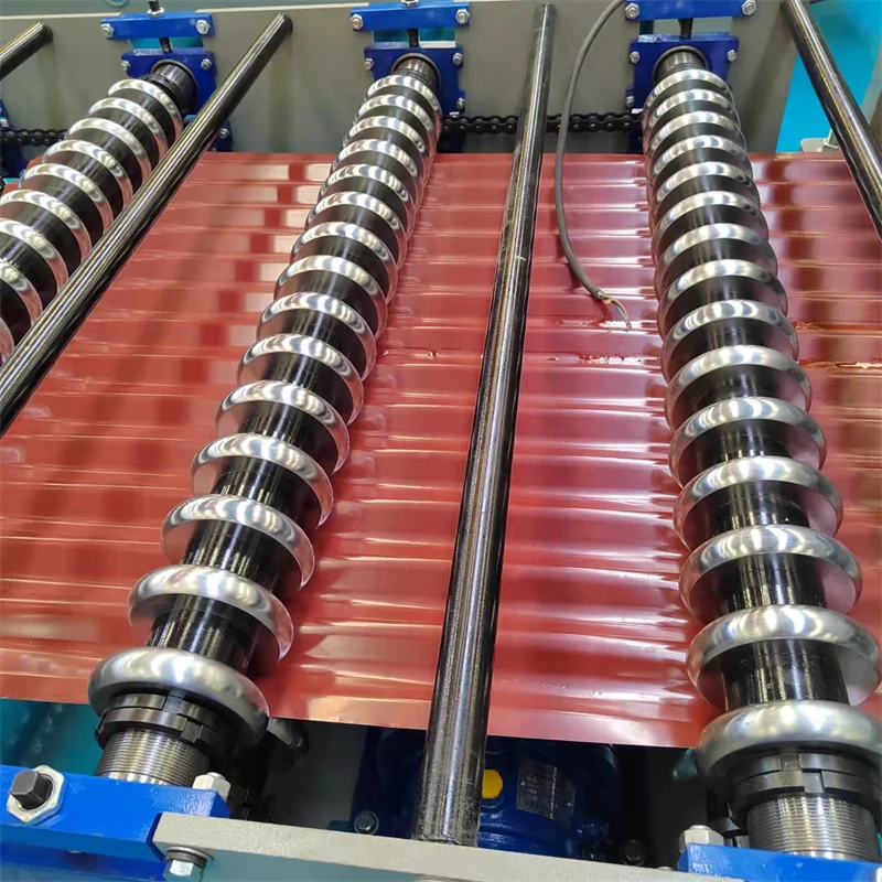 Color Steel Arc Corrugated Metal Iron Roofing Sheet Roof Roll Former Machine Making Machinery