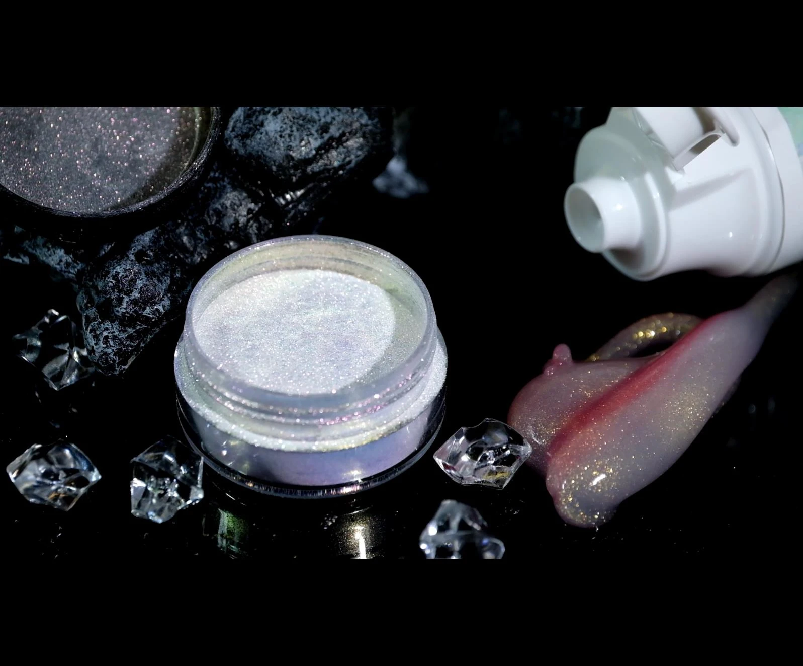 Cosray Wholesale Cosmetic Golden White Pigment Powder for Toothpaste Toiletries Moonlight Series