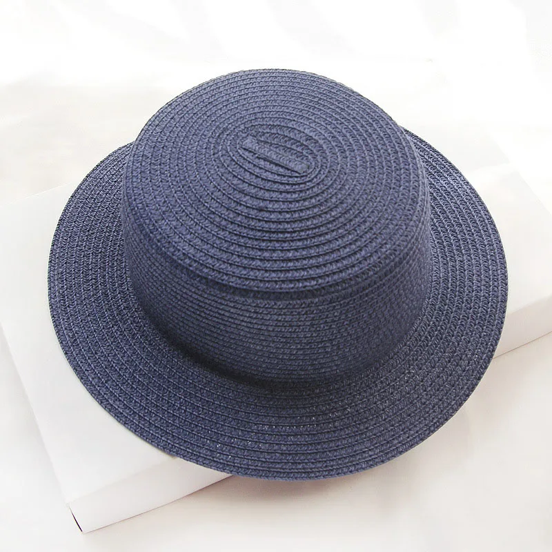 Women Cheap Straw Hat Bow Small Shade Fresh Style Hat Summer Beach Holiday Straw Hats High Quality Summer Carton Trade Assurance