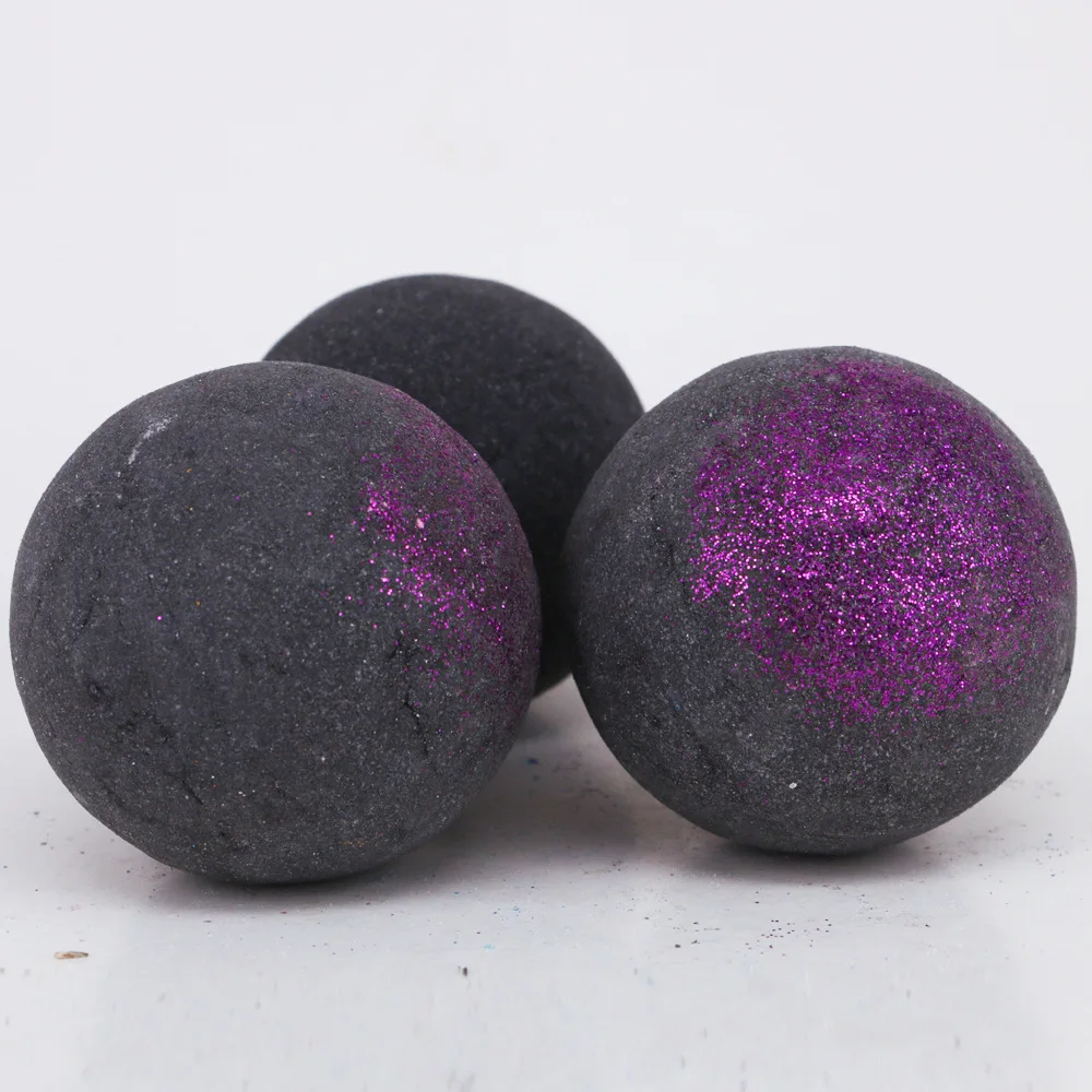 Natural GOLD RUSH wholesale fizzy Bath Bombs Organic