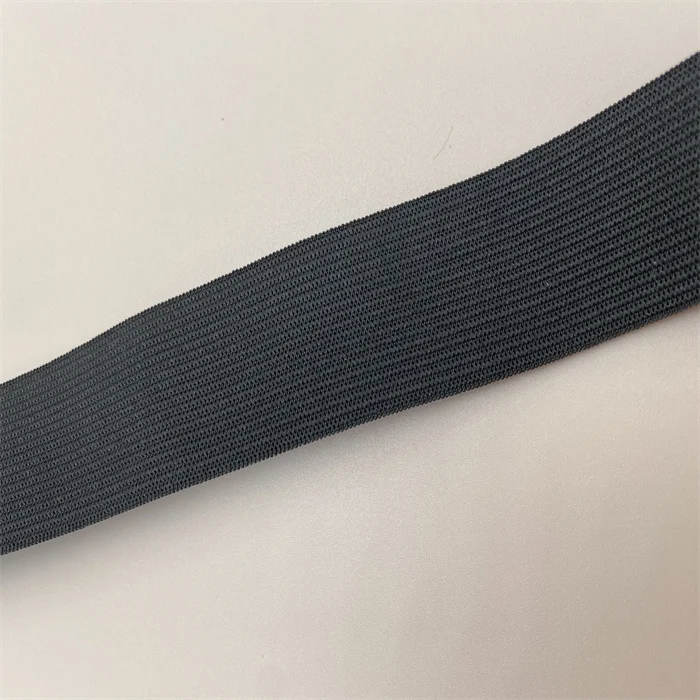 Wholesale men and women black and white high elastic drop rubber elastic belt non slip rubber belt belt safety