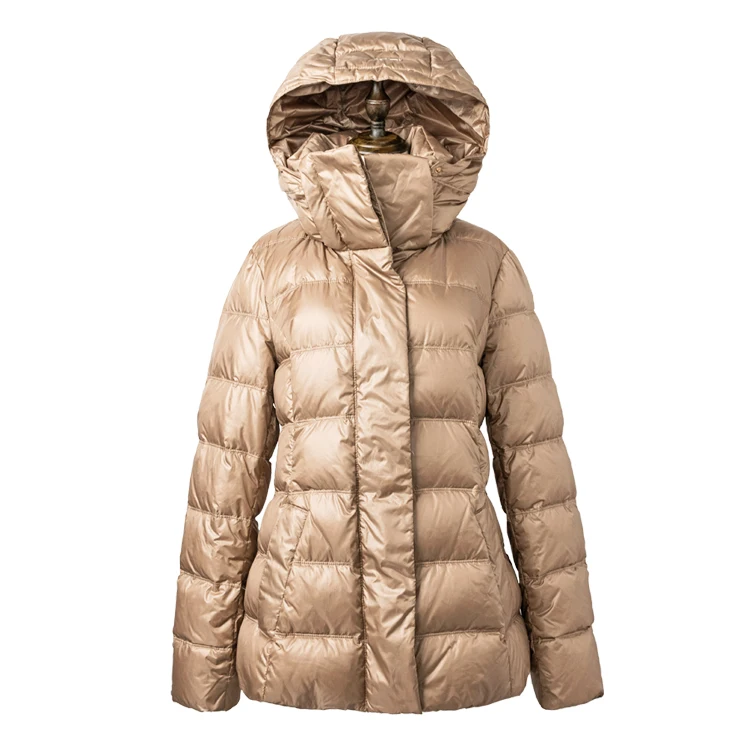 Lightweight Long Custom Puffer Jacket With Free Shipping For Goose Down Jacket