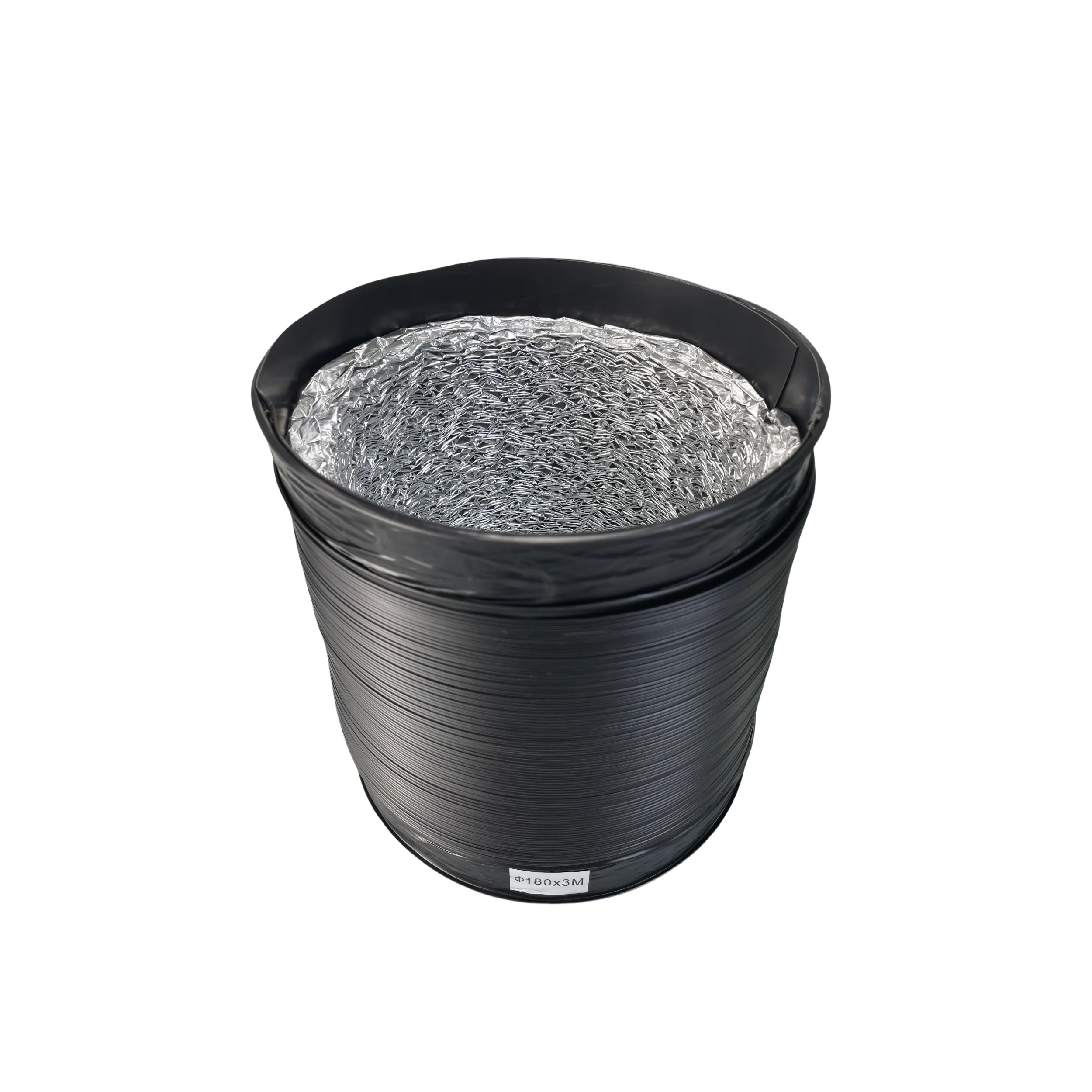 Factory Price 4-Inch*4M Air Distribution Systetem Flexible Hvac Air Duct Customizable Ventilation Flexible Duct