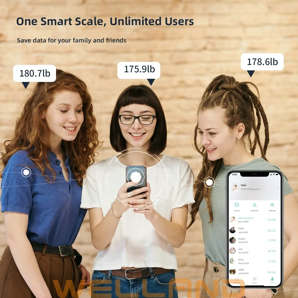 VA весы для взвешивания экрана платформенные