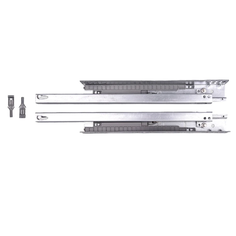 Chinese factory  dtc 22 inch Soft Close hardware full extension drawer slide for kitchen cabinet
