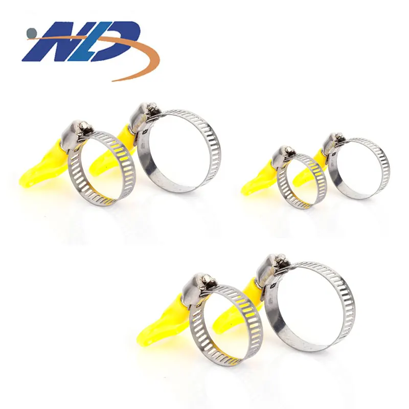 Производитель промышленного металлического провода 57 мм w4 ss201 4-дюймовый Гибкий двойной пресс 5 шланговый зажим