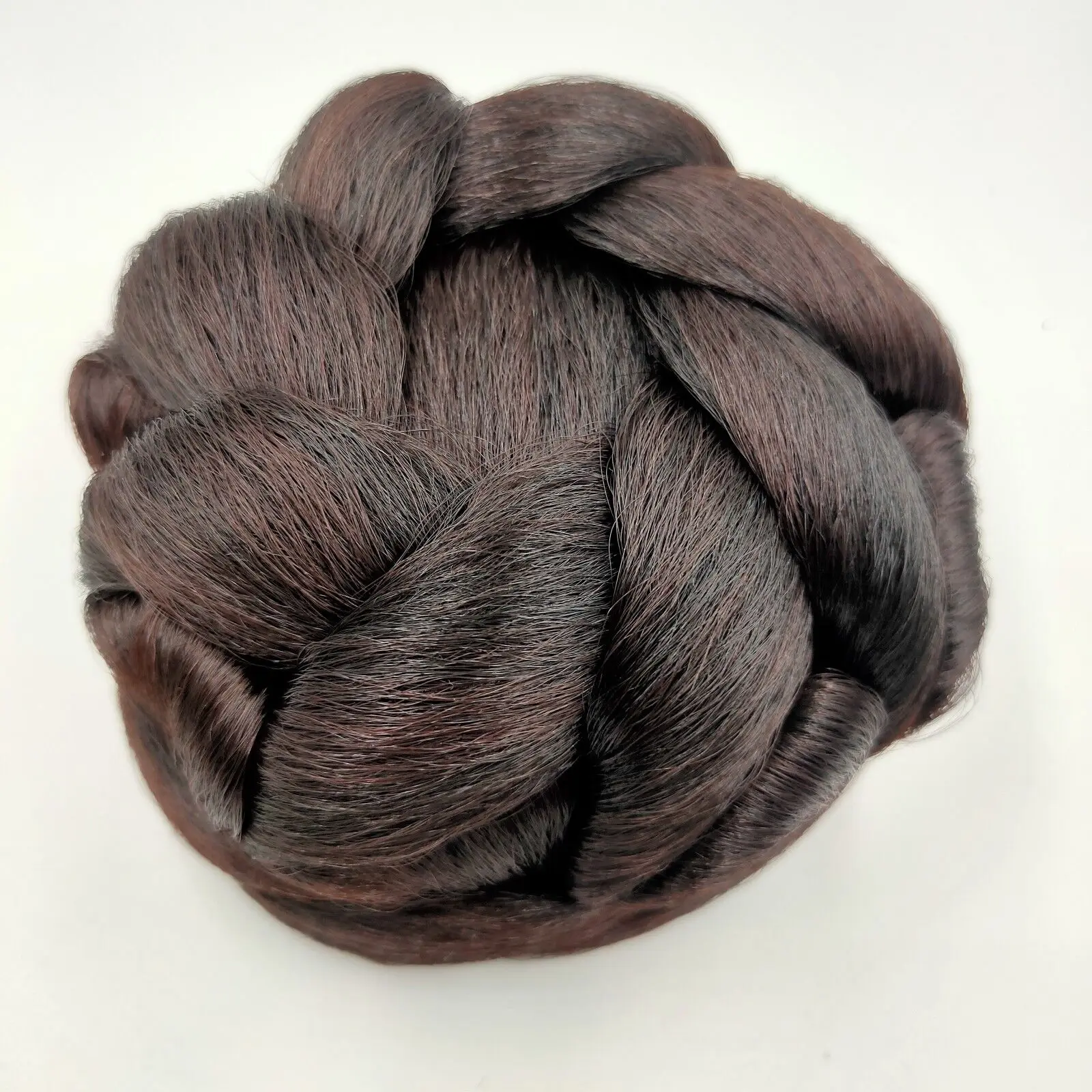 10 видов цветов синтетические волосы штук Плетеный шиньон, высокое качество, резинка для волос, афро кудрявый шиньон булочка крышка шиньоны