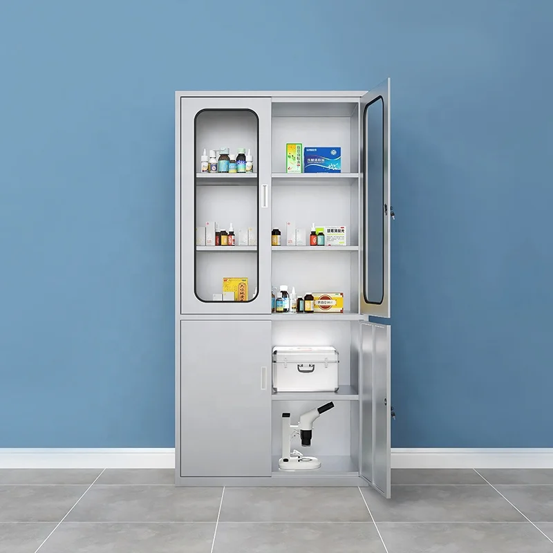 Chemical Laboratory Equipment Lab Storage Fireproof Paint Medical Office Cabinets For Chemicals