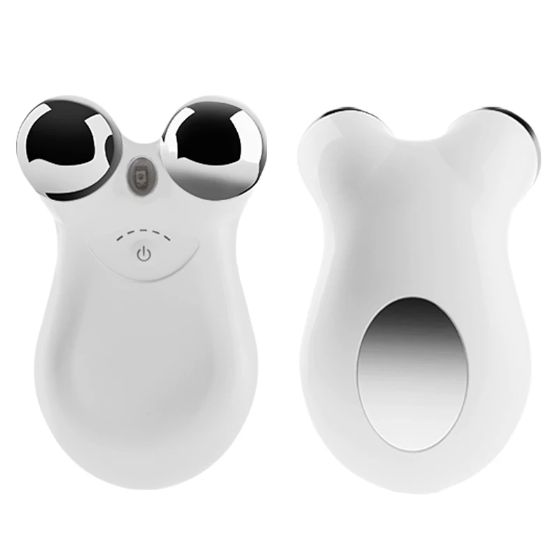 Beauty Equipment Face Lift Up Skin Tighten Firming Red Light Ion Microcurrent Mini Facial Skin Toning Home Use beauty Device