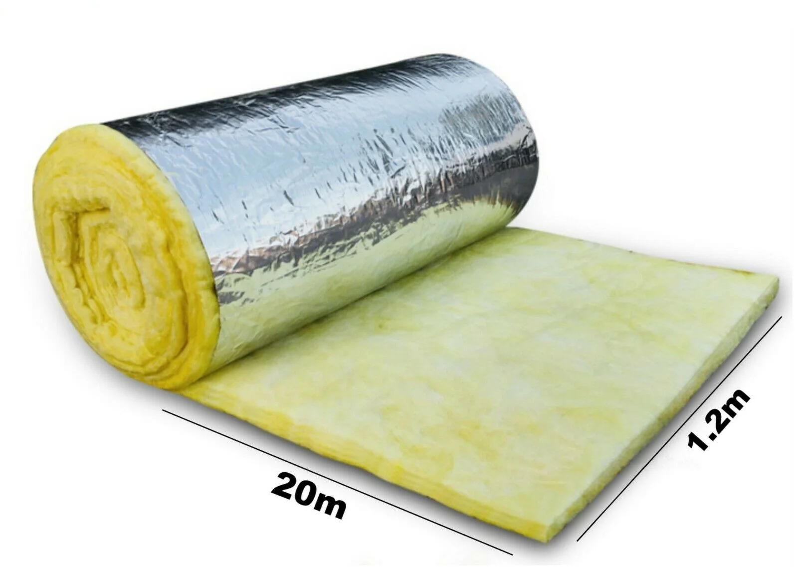 Air Conditioning Fiberglass Wool Insulation Blanket Glass wool Roll heat insulation materials