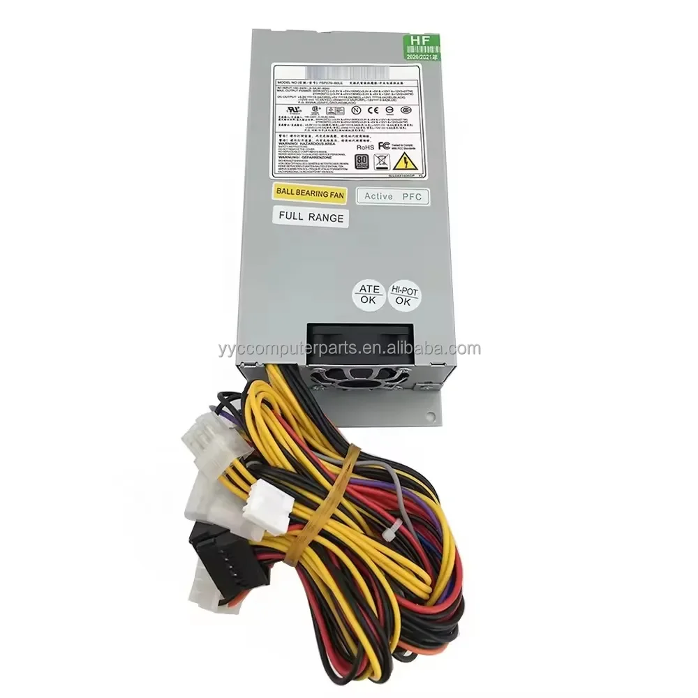 Power Supply For FSP FSP270-60LE FSP180-50PLA 1U FLEX HTPC for NAS POS Cash Register ATX Shuttle 24Pin Pre-shipment Test