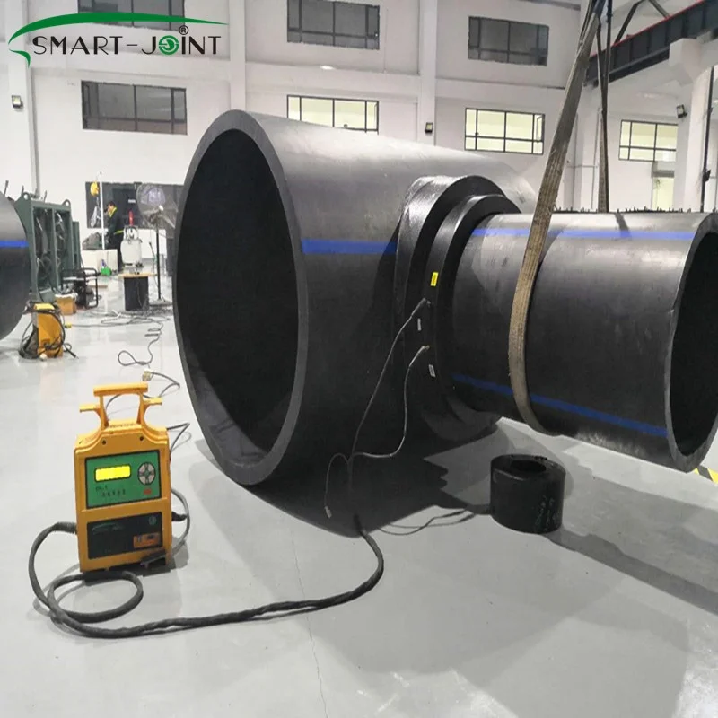 PE Pipe Fitting On Stock Electrofusion Large Reducing Tee