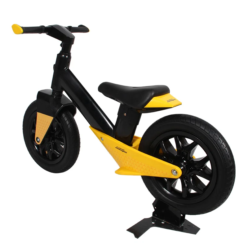 Hot Selling Lamborghini Licensed Carbon Fibre Kids Balance Bike With Pneumatic Tire