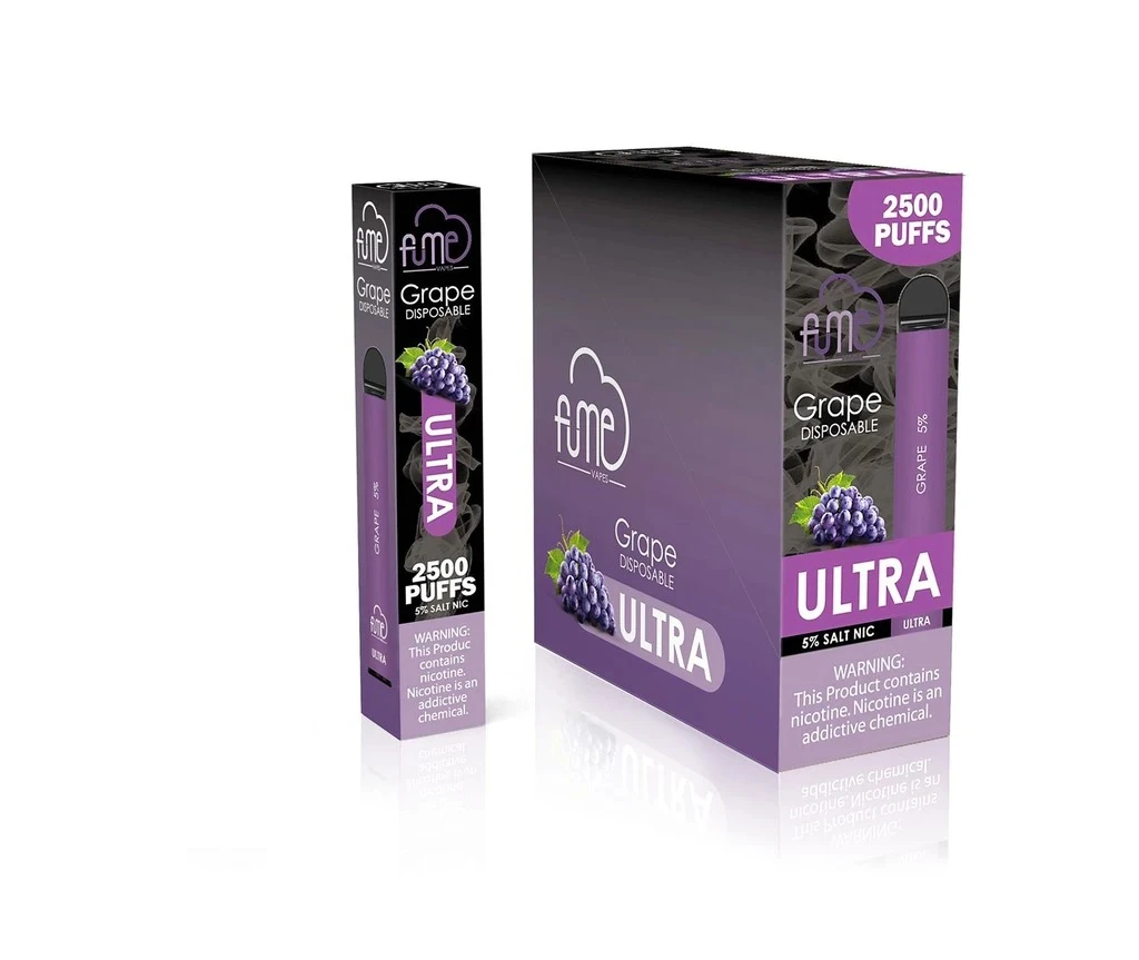 
Best Quality Fume Ultra Disposable Vape Pod Paper Box All Colors More than 80 design Russian English Packing For Christmas Gift 
